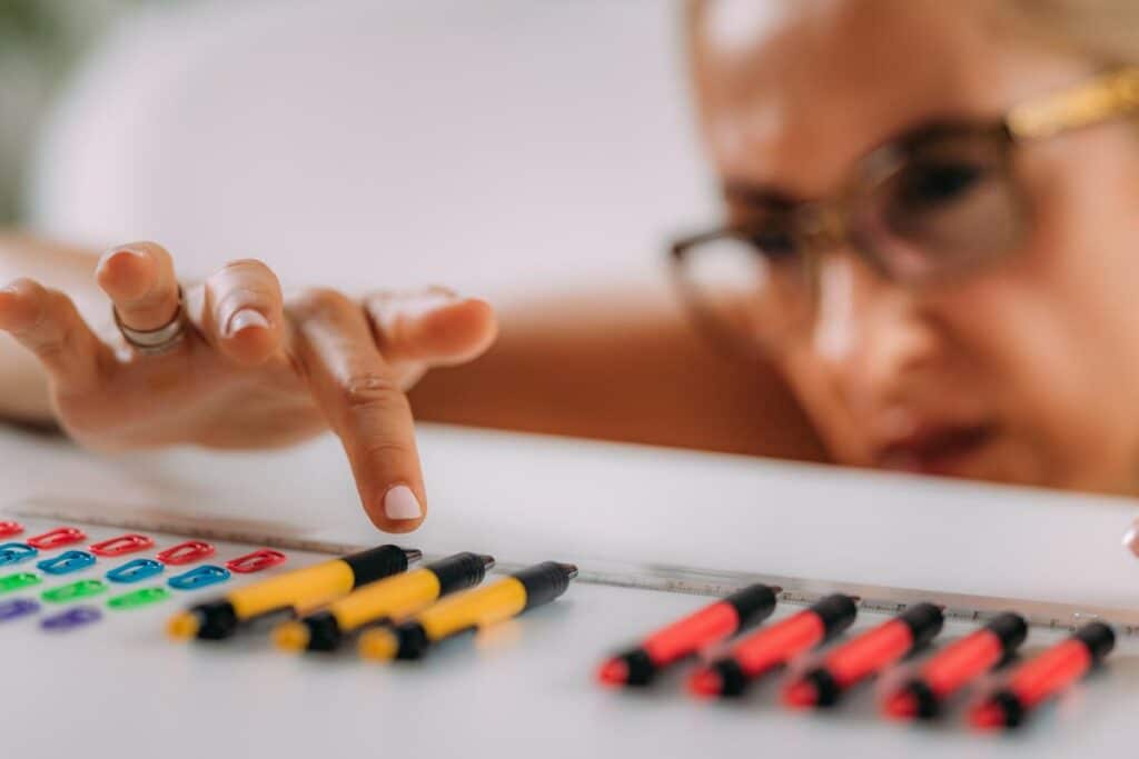 A person contemplating the different types of OCD